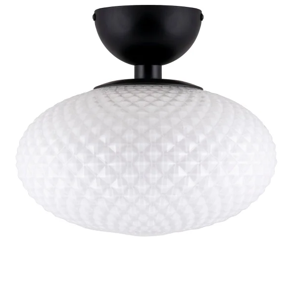 Globen Lighting Jackson plafondlamp Ø28 cm Wit-zwart