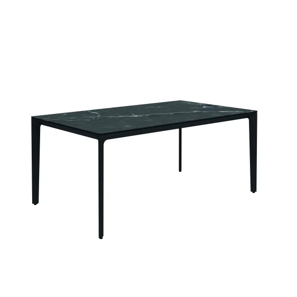 Gloster Carver keramische tafel - nero - Meteoor - 170 x 100 cm