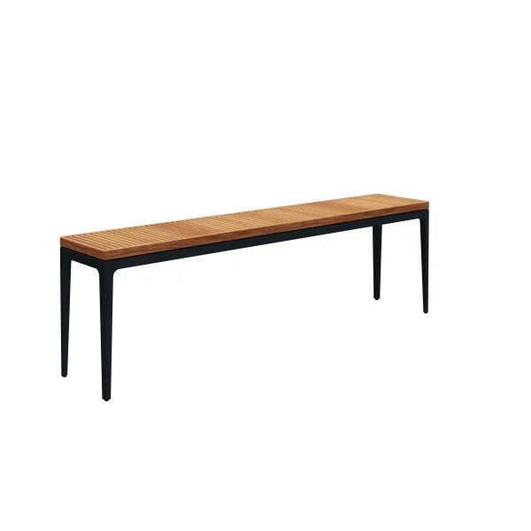 Gloster Grid Console groot - Meteoor - Teak