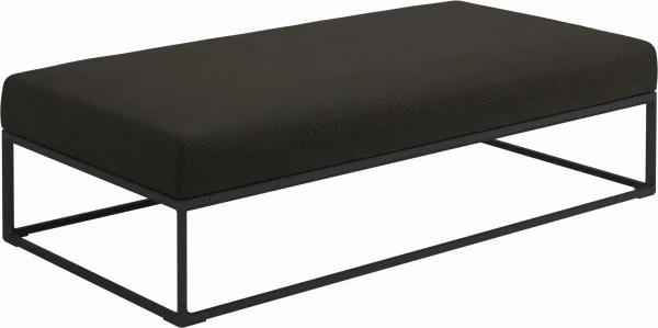 Gloster Maya Ottoman - Fife Granite - Meteoor - 150 x 75 cm