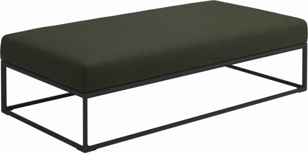 Gloster Maya Ottoman - Fife Olive - Meteoor - 150 x 75 cm