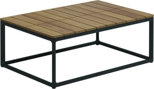 Gloster Maya Salontafel - teak - Meteoor - 75 x 50 cm