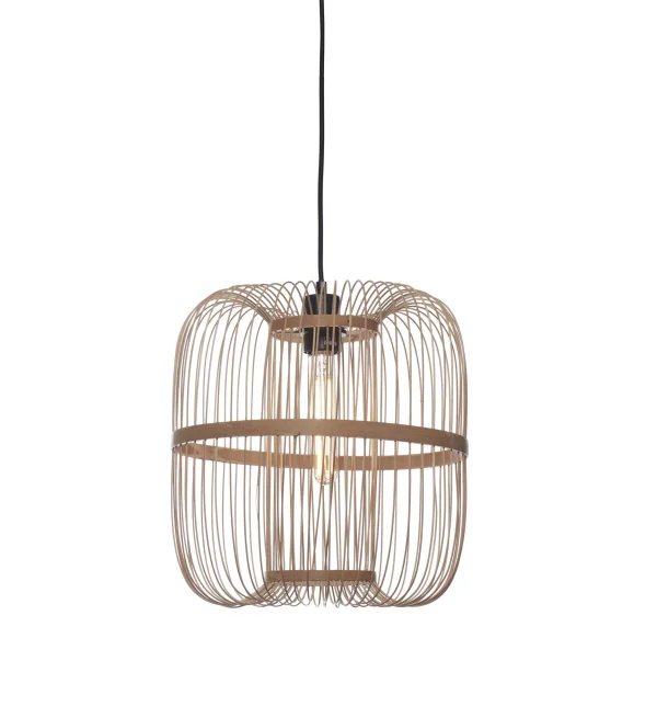 Good&Mojo-collectie Hanglamp Hokkaido bamboe naturel L