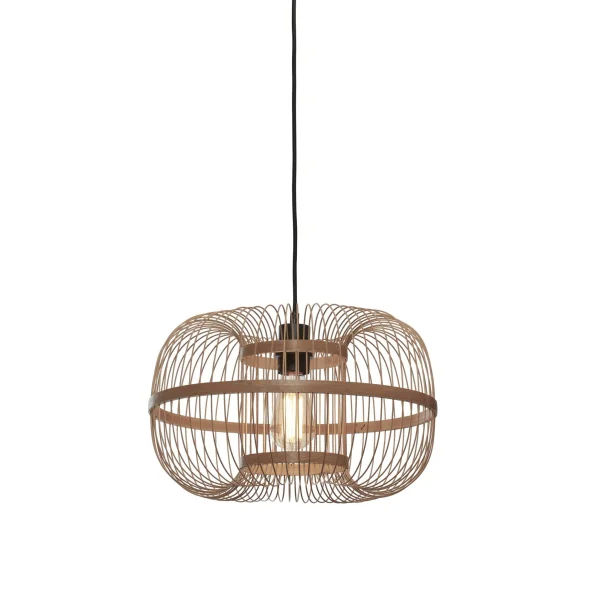 Good&Mojo-collectie Hanglamp Hokkaido bamboe naturel S