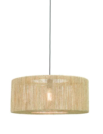 Good&Mojo-collectie Hanglamp Iguazu rond/recht 60cm L