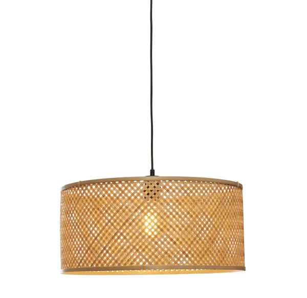 Good&Mojo-collectie Hanglamp Java bamboe rond naturel