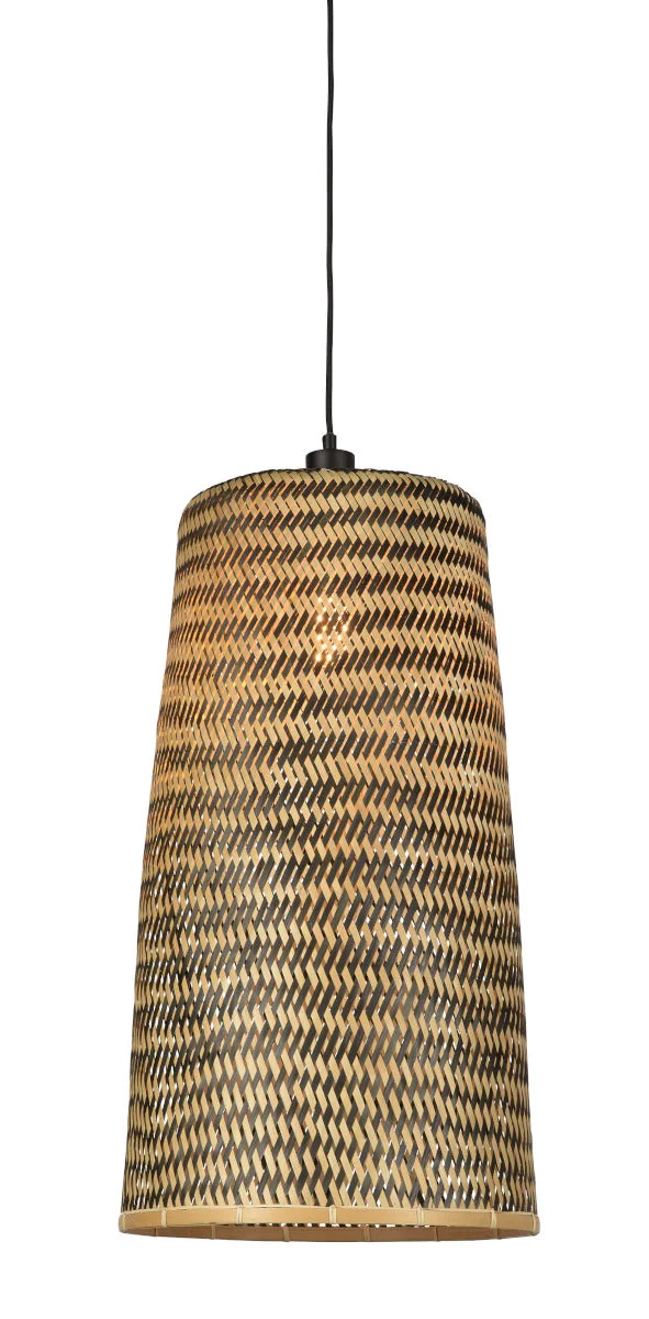 Good&Mojo-collectie Hanglamp Kalimantan bamboe/taps L