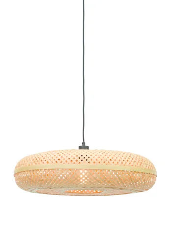 Good&Mojo-collectie Hanglamp Palawan 60cm naturel L