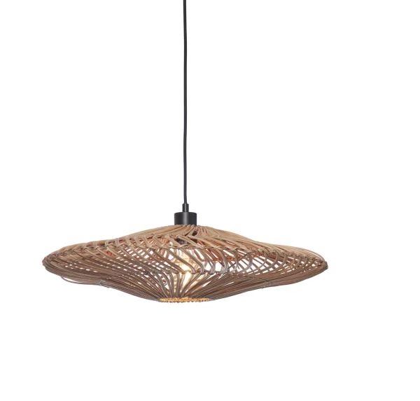 Good&Mojo-collectie Hanglamp Zanzibar rotan naturel L