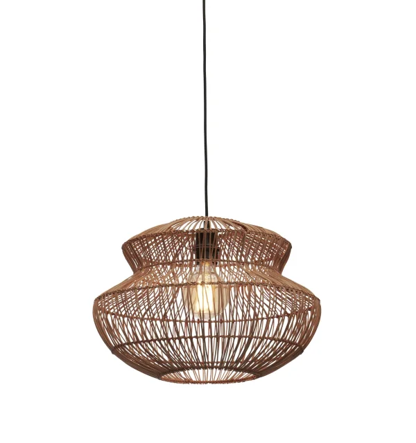 Good&Mojo-collectie Hanglamp Zanzibar rotan rond naturel