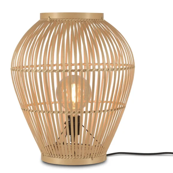 Good&Mojo-collectie Vloerlamp Tuvalu bamboe naturel, S