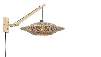 Good&Mojo-collectie Wandlamp Bali naturel S