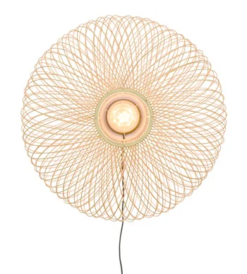 Good&Mojo-collectie Wandlamp Cango 60cm naturel