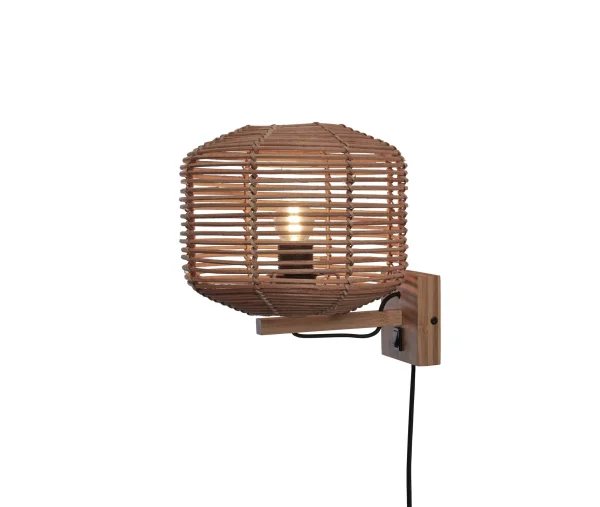 Good&Mojo-collectie Wandlamp Tanami rotan naturel