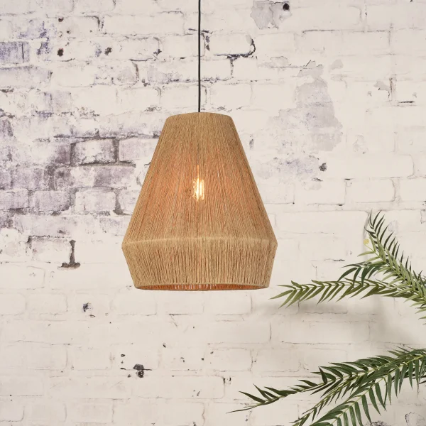 GOOD&MOJO Hanglamp Iguazu 40cm, Jute - Naturel