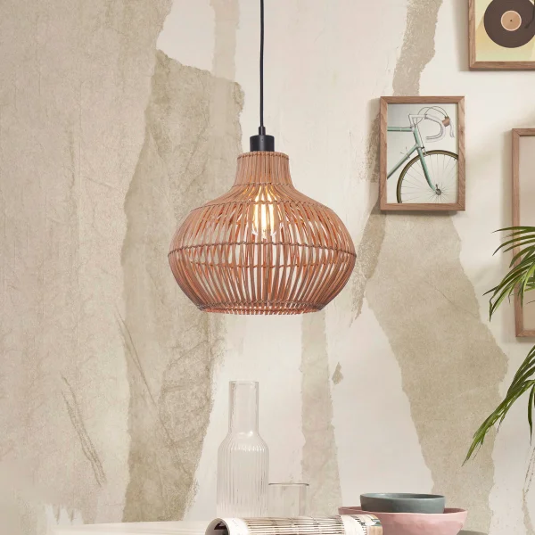 GOOD&MOJO Hanglamp Kalahari Rotan - Naturel