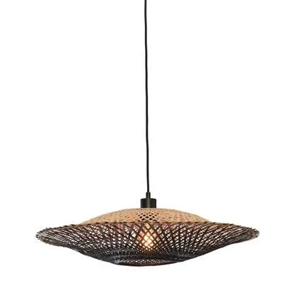 GOOD&MOJO Hanglamp Kalimantan - Bamboe|Zwart - Ø60cm