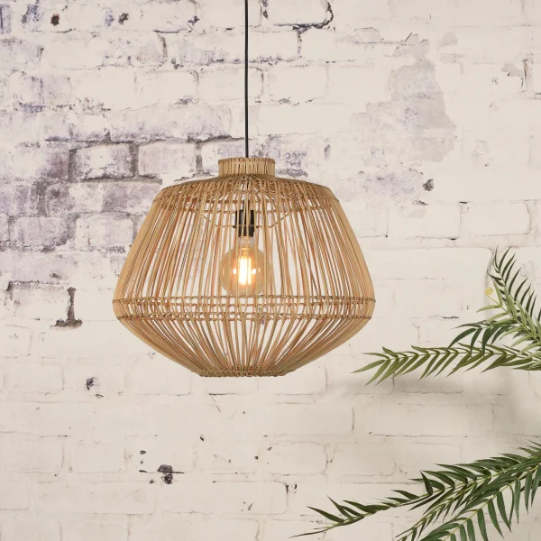 GOOD&MOJO Hanglamp Madagascar Rattan, 60cm