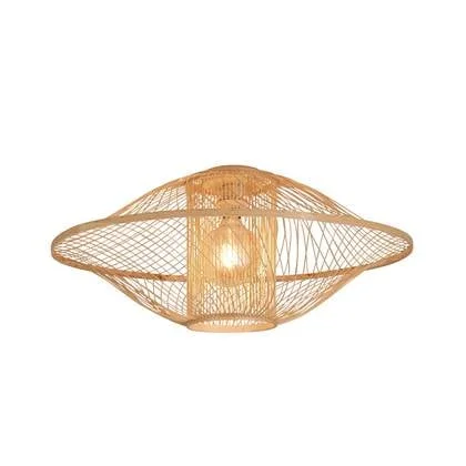 GOOD&MOJO Plafonniere Maui - Naturel - Ø70cm