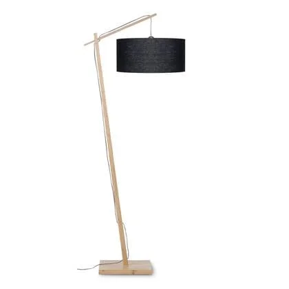 GOOD&MOJO Vloerlamp Andes - Bamboe|Zwart - 72x47x176cm