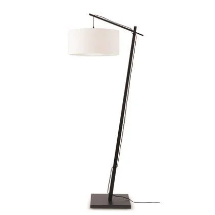 GOOD&MOJO Vloerlamp Andes - Zwart|Wit - 72x47x176cm