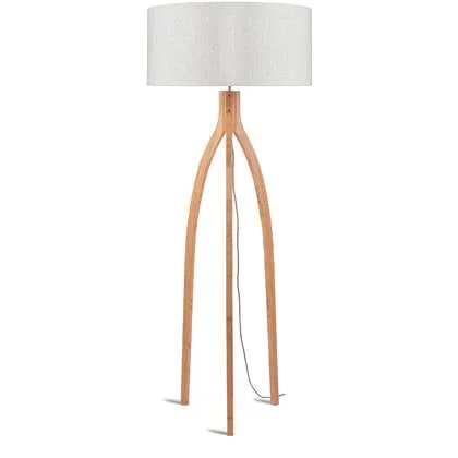 GOOD&MOJO Vloerlamp Annapurna - Naturel|Bamboe - Ø60cm