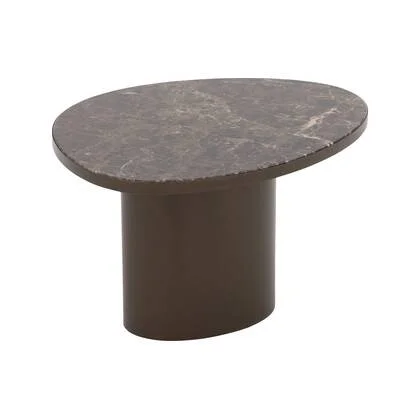 Goossens Salontafel Solea in Marmer bruin