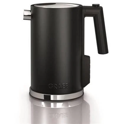 Graef waterkoker &apos;Exclusive&apos; zwart - 1,2 l - instelbaar
