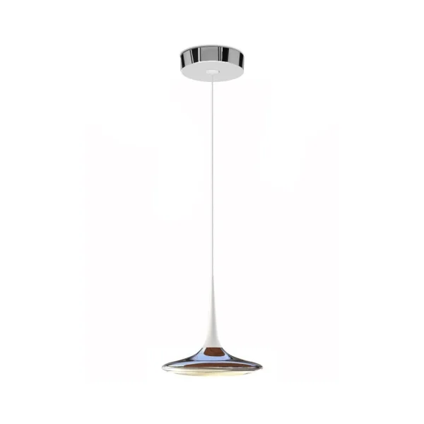 Grau Falling Leaf hanglamp - wit - Up Round 16