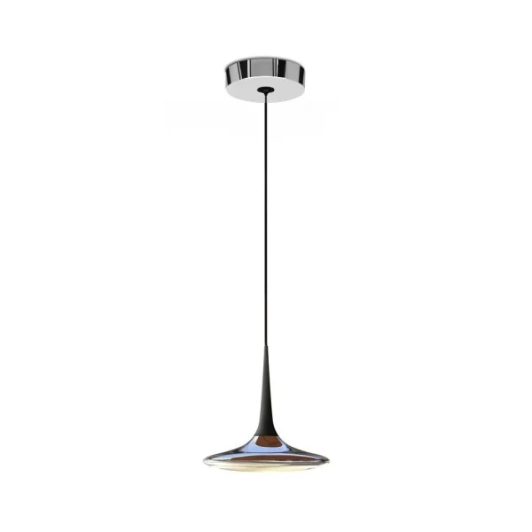 Grau Falling Leaf hanglamp - zwart - Up Round 16