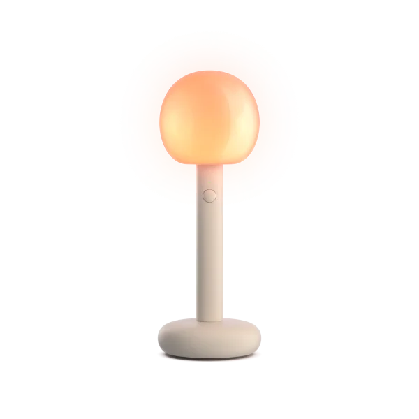 Grau Fire draagbare lamp - sand white