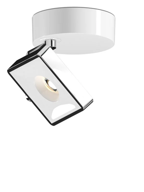 Grau Studio up Plafondlamp - alu/white