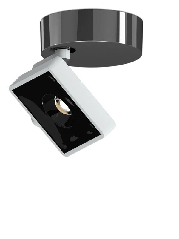 Grau Studio up Plafondlamp - satin/black