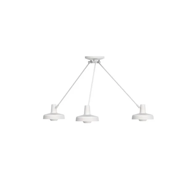 GRUPA - Arigato Palace Triple Plafondlamp Wit