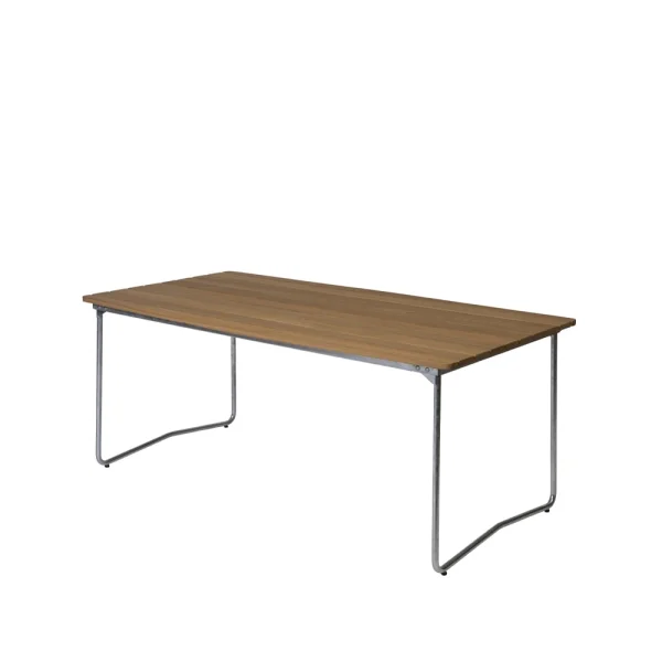 Grythyttan Stålmöbler B31 170 eettafel Eiken olie-verzinkt frame