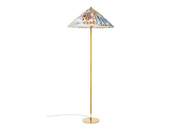 GUBI - 9602 Vloerlamp Brass/Pierre Frey