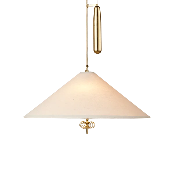 GUBI A1967 plafondlamp Canvas-messing