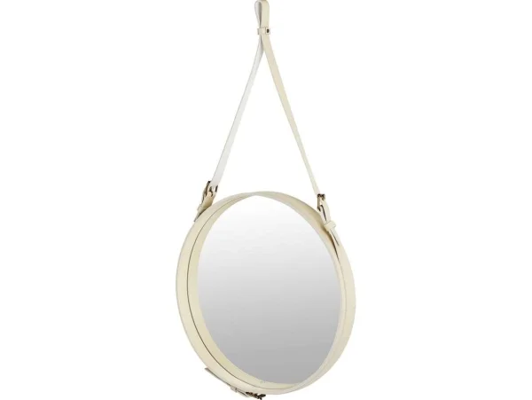 GUBI - Adnet Wall Mirror Circular Ø58 Cream