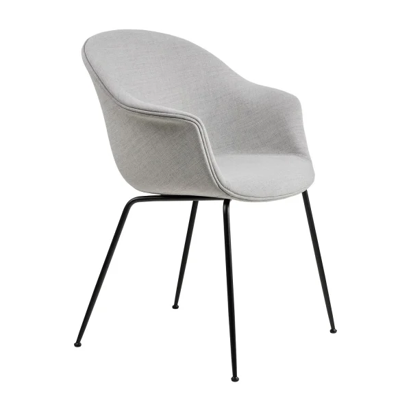 Gubi Bat Dining Stoel volledig bekleed Conic Base - Remix 3 Kvadrat 123