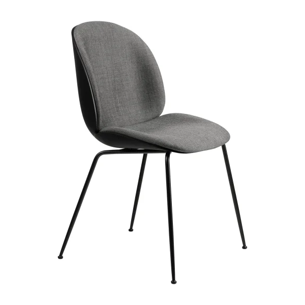 Gubi Beetle Dining Chair Stoelbekleding vooraan Conic Base - Remix3 Kvadrat 152