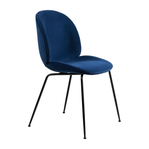 Gubi Beetle Dining Chair volledig bekleed Conic Base - Sunday Dedar 003