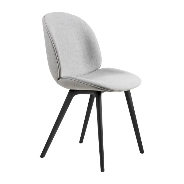 Gubi Beetle Dining Chair volledig bekleed Plastic Base - Remix 3 Kvadrat 123