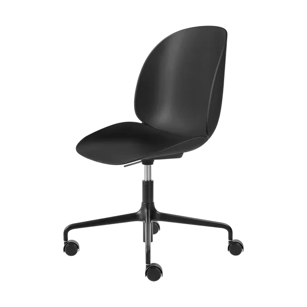 GUBI Beetle Meeting Chair bureaustoel Black-black