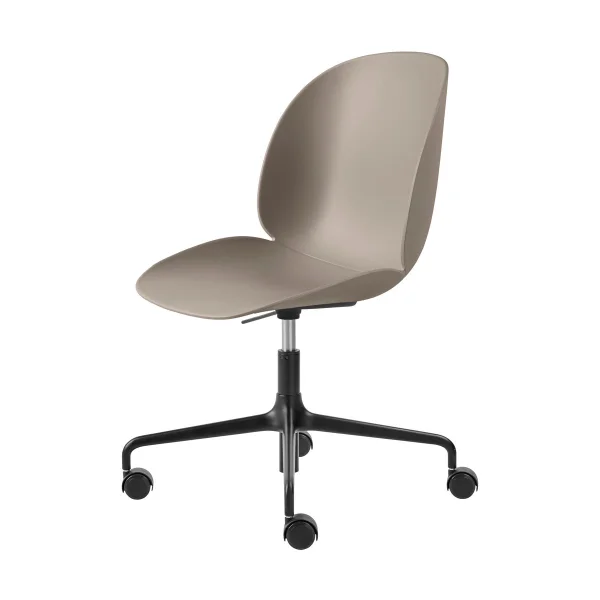 GUBI Beetle Meeting Chair bureaustoel New beige-black