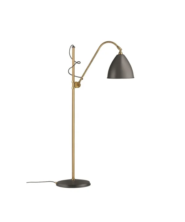 GUBI - Bestlite Bl3 VloerLamp Ø21 Geelkoper/Gray