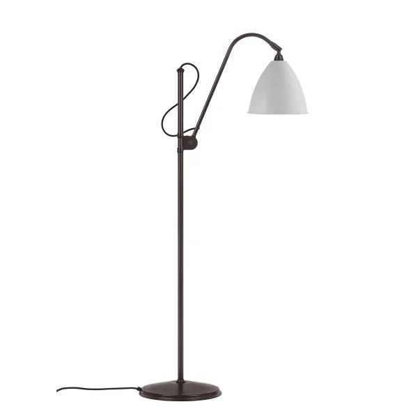 GUBI Bestlite BL3M vloerlamp klassiek wit-zwart