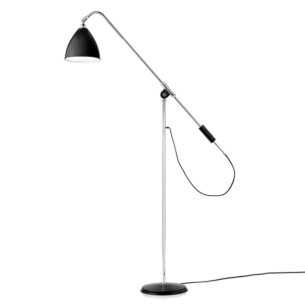 GUBI Bestlite BL4 vloerlamp zwart - chroom