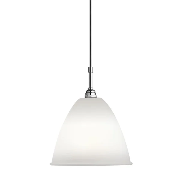 GUBI Bestlite BL9M hanglamp beenderporselein-chroom