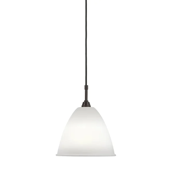 GUBI Bestlite BL9M hanglamp beenderporselein-zwart