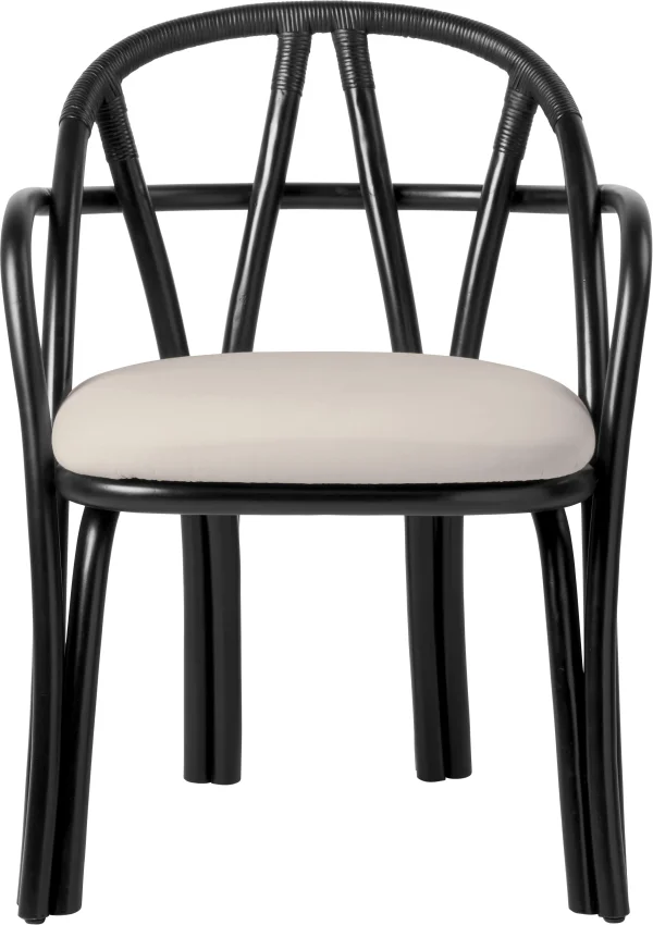 Gubi Bistra fauteuil - GubiBistraFustagno - GubiBistraEbony